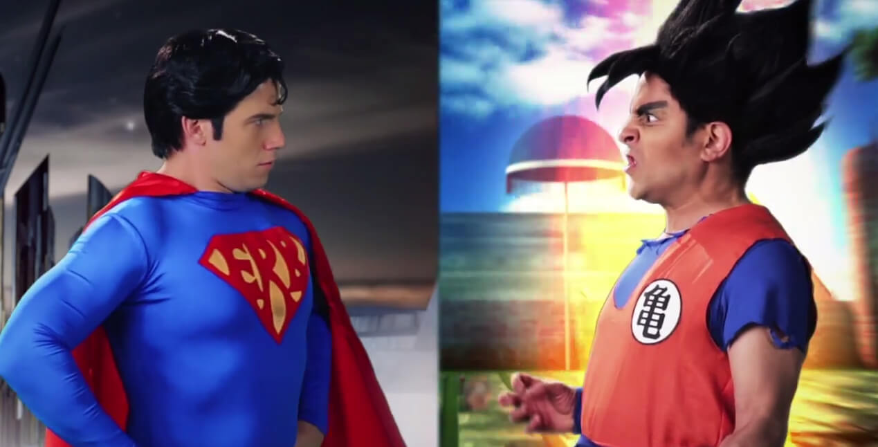 Batalha de Rap: Goku X Superman
