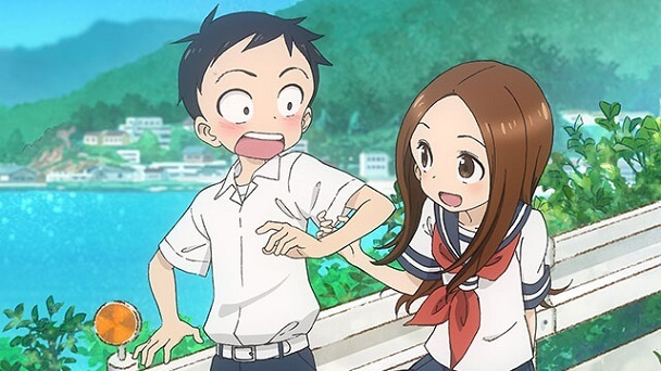 Animes de Comédia -Karakai Jouzu no Takagi-san