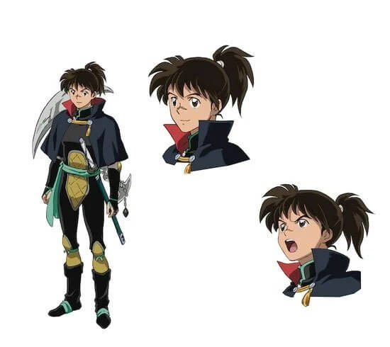 Hanyo no Yashahime  Design de personagens do spin-off de Inuyasha