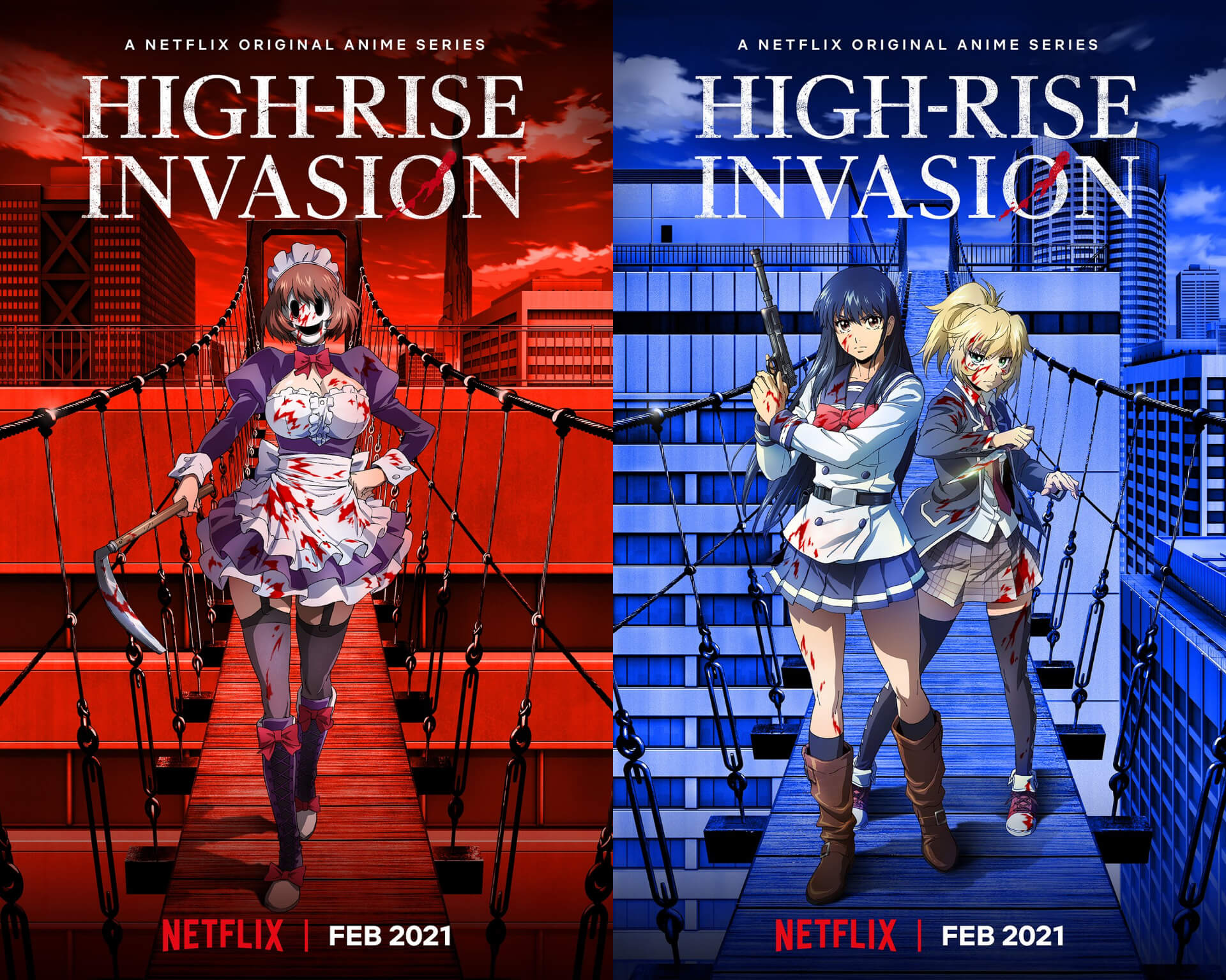 Tenkuu Shinpan - Mangá de terror de sobrevivência terá anime pela Netflix em 2021