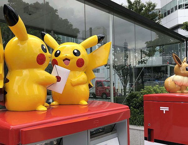 Caixas de correio Pokémon estarão nas ruas de Yokohama