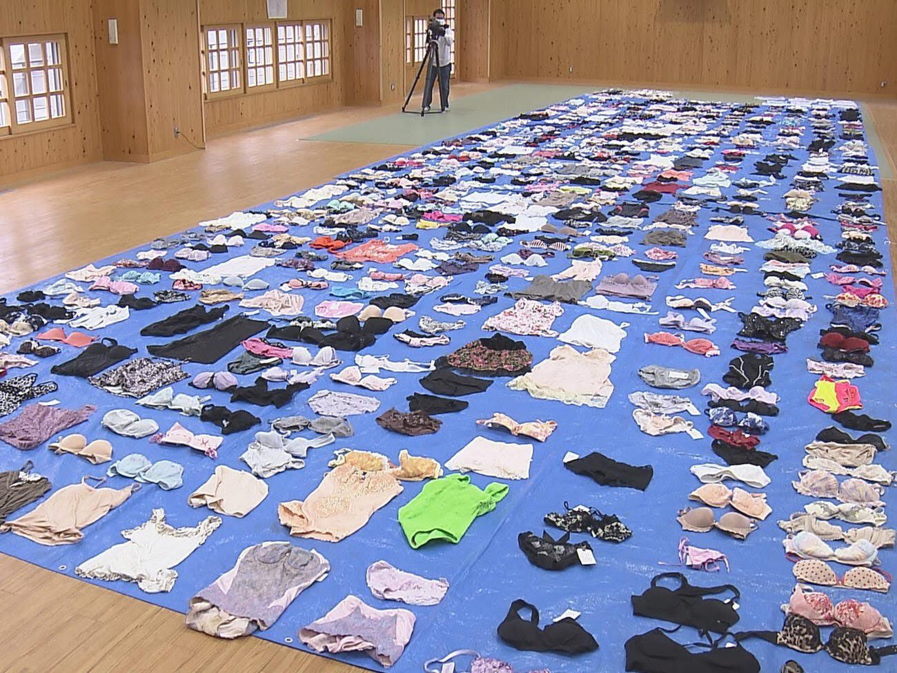 Japonês de 56 anos é preso por roubar mais de 700 roupas íntimas femininas