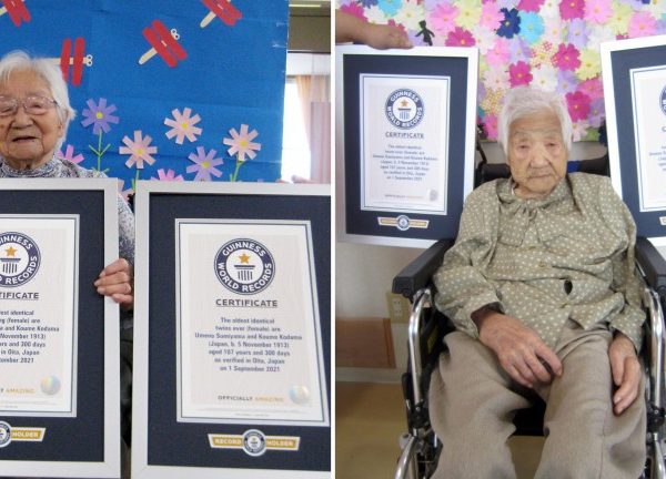 Irmãs japonesas de 107 anos conquistaram o Guinness por serem as gêmeas mais velhas do mundo