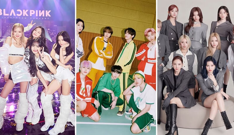 5 Grupos de K-Pop mais ricos de 2022