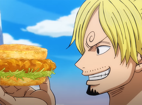 McDonald's Japan e One Piece anunciam o novo lanche Tatsuta