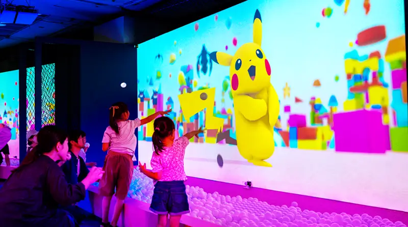 Pokémon Colors - Exposição digital interativa retorna ao Japão