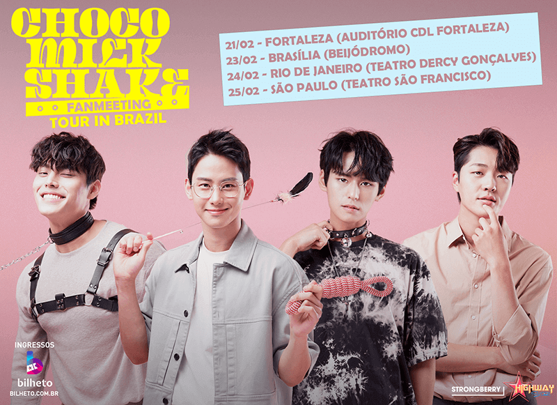 Choco Milk Shake Fanmeeting Tour no Brasil