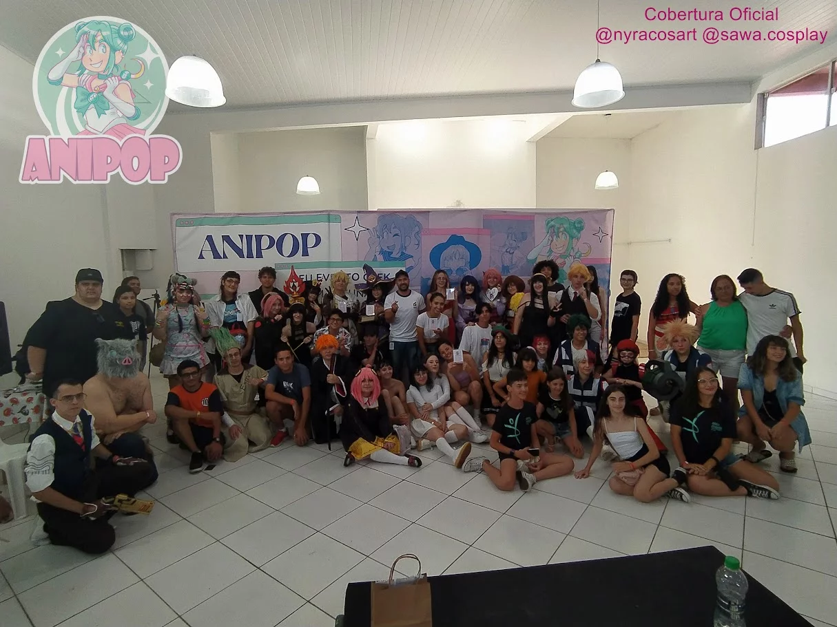 O Anipop, um evento dedicado à cultura Geek, está de volta para mais uma edição repleta de diversão e entretenimento!