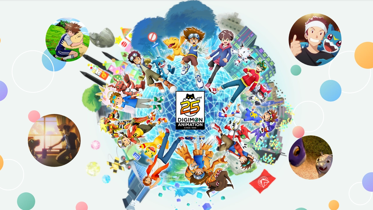 Para comemorar o 25º aniversário de Digimon Adventure, que estreou em 7 de março de 1999 no Japão, a Toei Animation revelou um novo visual.