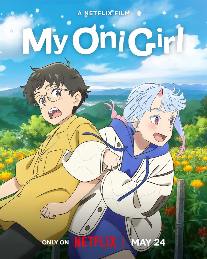 A Netflix divulgou um trailer onde revela que o filme anime My Oni Girl (Suki Demo Kirai na Amanojaku) irá estrear dia 24 de maio de 2024.