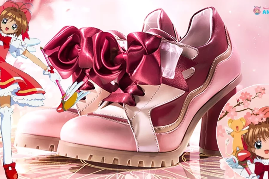 Sakura Kinomoto, a protagonista de Sakura Card Captors ganhou uma nova linha de calçados encantadores da loja de moda Mayla.