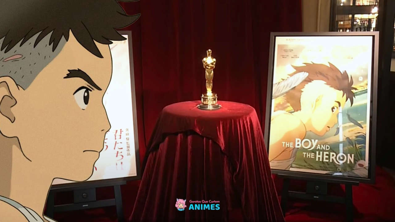 Nove dias após a conquista, o Oscar de O Menino e a Garça chegou ao Japão e esta em exibição publica no Parque Ghibli.