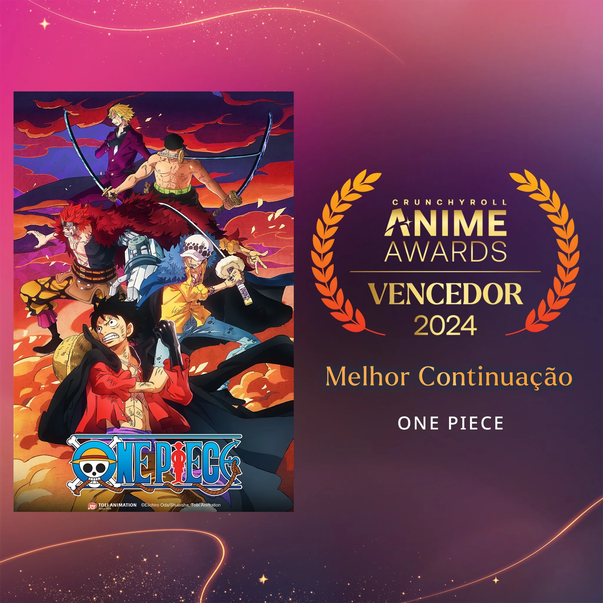 A cerimônia do Crunchyroll Anime Awards foi transmitida globalmente nesse sábado. Confira os ganhadores de todas as categorias.