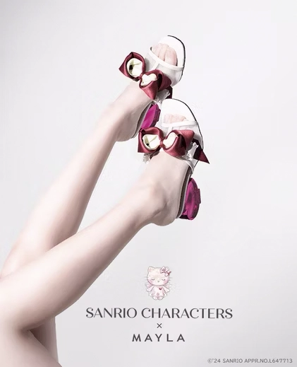 A Mayla lançou sua nova coleção de sapatos, mais kawaii do que nunca, da Hello Kitty e outros personagens da Sanrio.