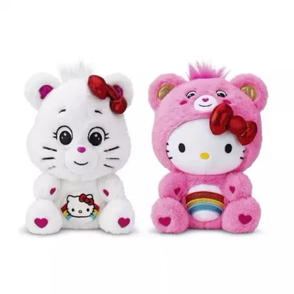 A Sanrio lançou oficialmente uma colaboração entre a Hello Kitty e os Ursinhos Carinhosos, combinando duas das franquias mais adoráveis.