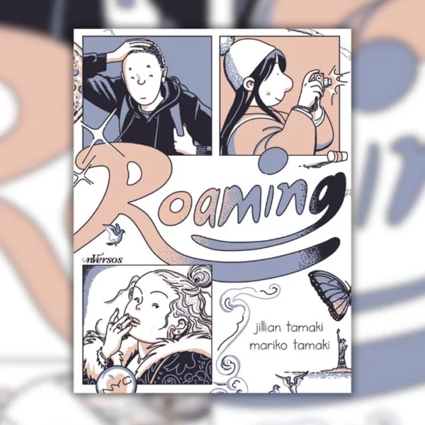Com ilustrações envolventes, Nova Iorque é retratada como um personagem vívido, enriquecendo a narrativa da graphic novel Roaming.