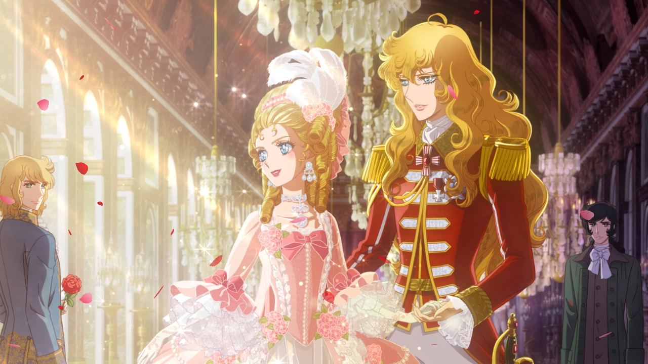 O site oficial revelou que o novo filme anime baseado no mangá The Rose of Versailles (Rosa de Versalhes) estreará no início de 2025.